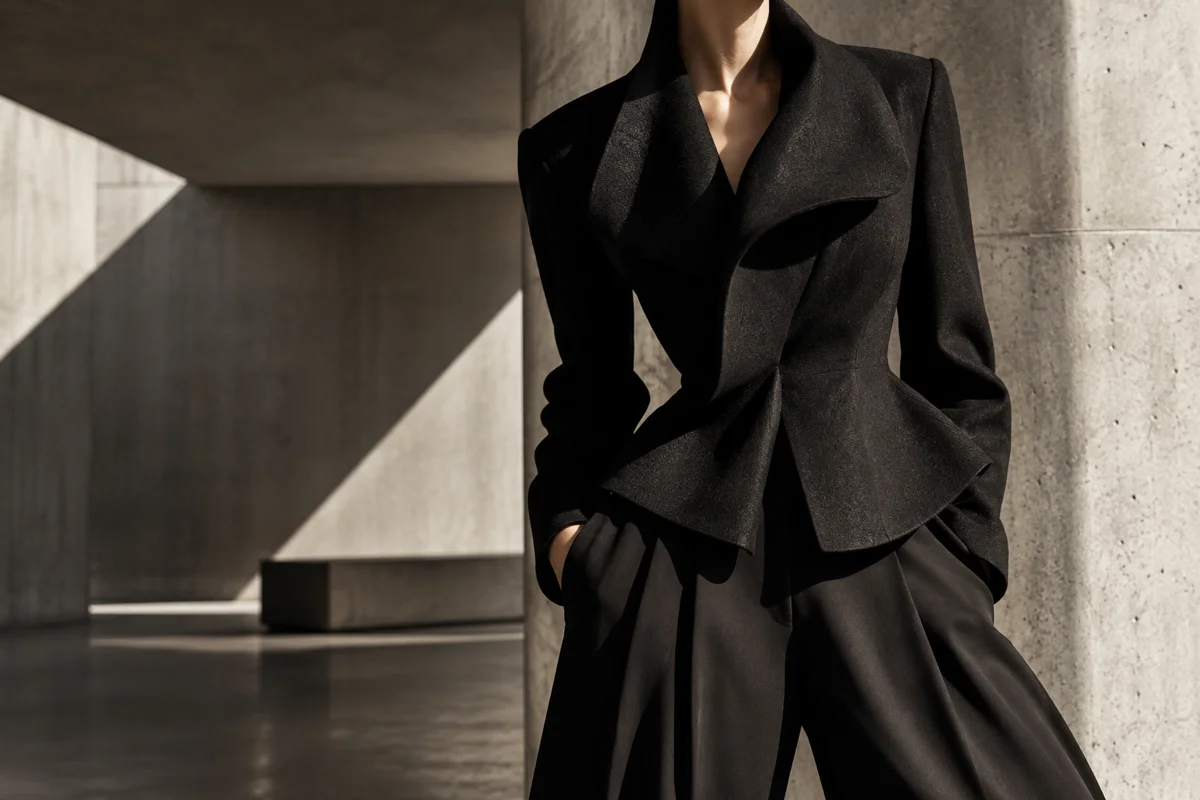 Editorial fashion imagery for a sample e-commerce storefront